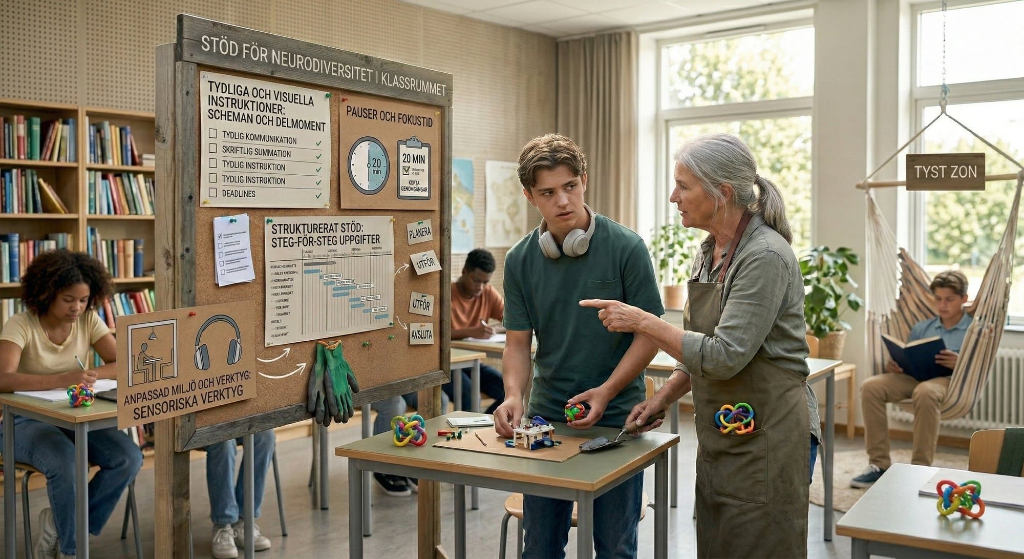Så stöttar du elever med ADHD i klassrummet